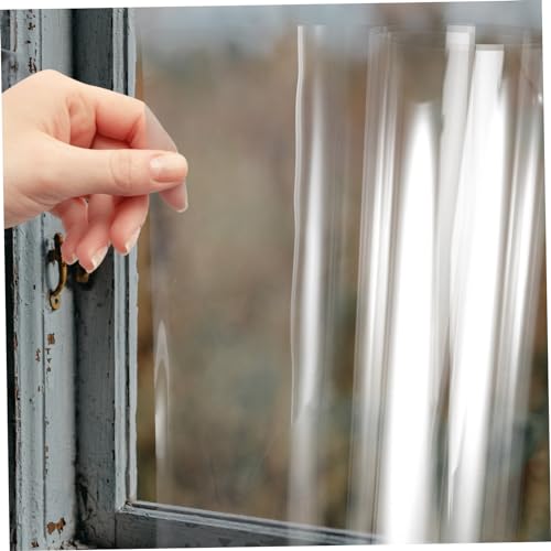 Película transparente explosiva para ventanas vidrio 100x50 cm miniatura 4