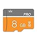 gzpddu 8GB Memory Card,Micro Card with Adapter Class 10 High Speed for Camera,Smartphone,Tablet,Personal Computer