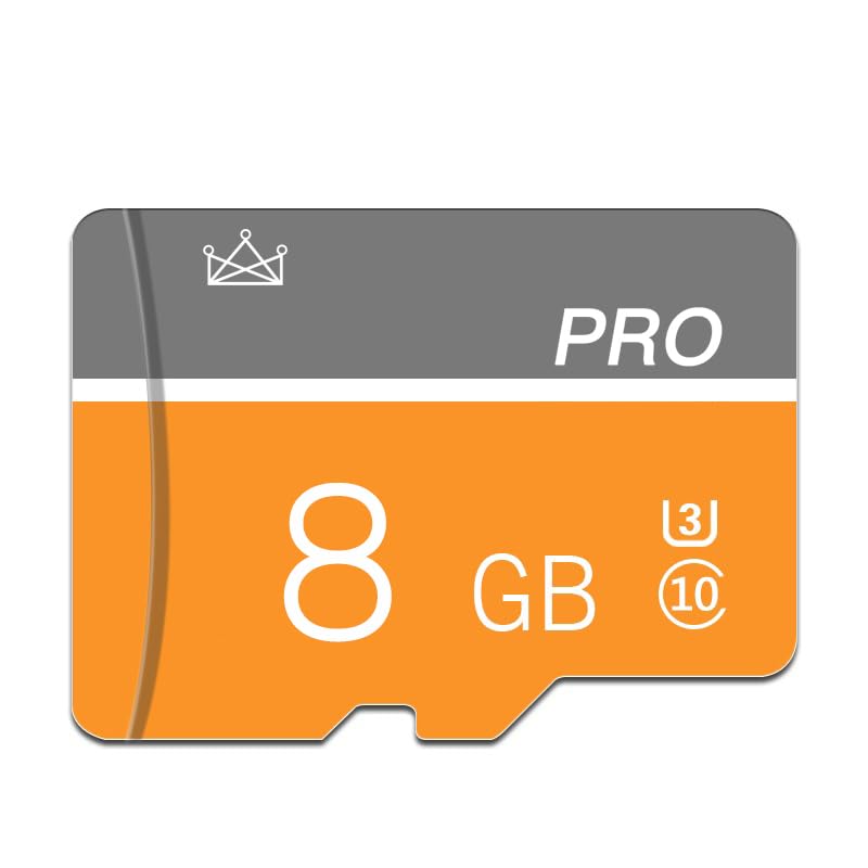 gzpddu 8GB Memory Card Micro Card with Adapter Class 10 High Speed for Camera Smartphone Tablet Personal Computer