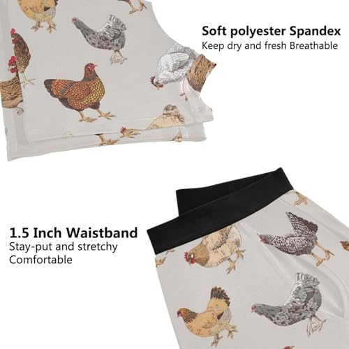 Men's Boxer Briefs Novelty Soft and Breathable with Fly Chickens Hen Underwear for Men4