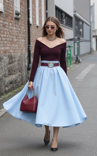 Castamere Beaded Pumps for Women Pointed Toe Stiletto Heels Slip on Pumps Casual Dress Patent Leather 3.9 Inches Heels3