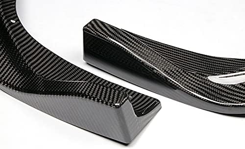 Miniatura 3 de Borde de parachoques delantero de 3 piezas compatible con Lexus IS250 IS350 F-Sport 2014-2016, alerón de parachoques delantero, divisor de cuerpo de