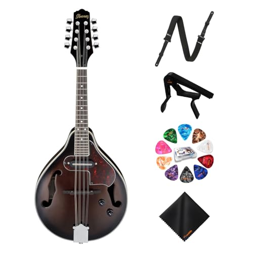 Ibanez M510EDVS 8-String Electric Mandolin (Dark Violin Sunburst) - A-Style Mandolin with GSF50