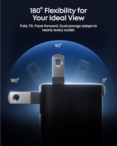 Anker Smart Display Charger, Anker Nano 45W GaN Fast Charging USB C Charger, 180° Foldable Plug, Smart Recognition, Built-in Care Mode, for iPhone17/16/15(Non-Battery,One USB-C Port,No Cable Included) - Image 6