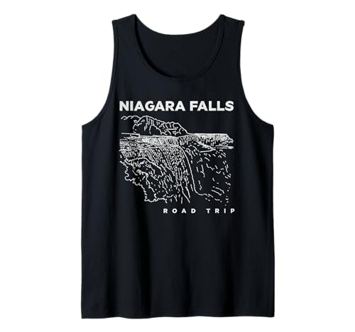 Niagara Falls Canadá Nueva York Familia Viaje Recuerdo Camiseta sin Mangas