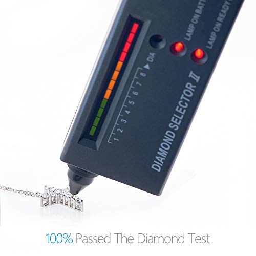 Gigajewe 18K Gold Plated 925 Sterling Silver Moissanite Cross Pendant Necklace For Women,With 3Mmx11 Pcs D Color Vvs1 Moissanite… #TOP5