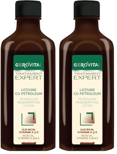 Traitement expert Gerovital lotion régénérante aux vitamines A et E pour la pousse
