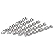 sourcing map 10 Stück Vollgewindestange M3 x 30mm 304 Edelstahl Rechtsgewinde M3-0.5 Gewindesteigung