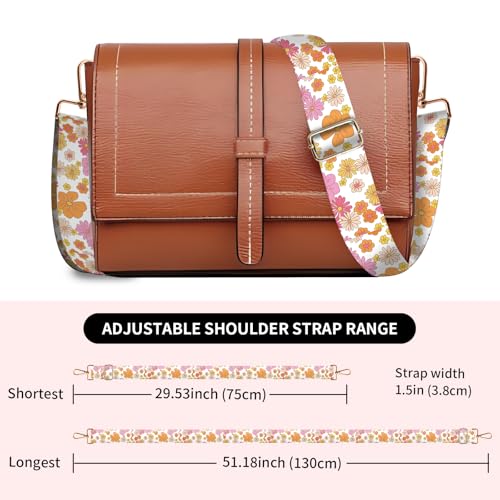 Image of Wide Purse Strap Replacement Crossbody, Funny Shoulder Strap Adjustable, Cute Bag Strap for Women Guitar Purses