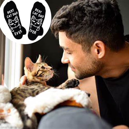 Image of ZXGXLAW Birthday Gifts for Cat Dog Dad Cat Dog Mom,Funny Socks for Men Women Christmas Ideas,Crazy Gifts for Animal Lovers