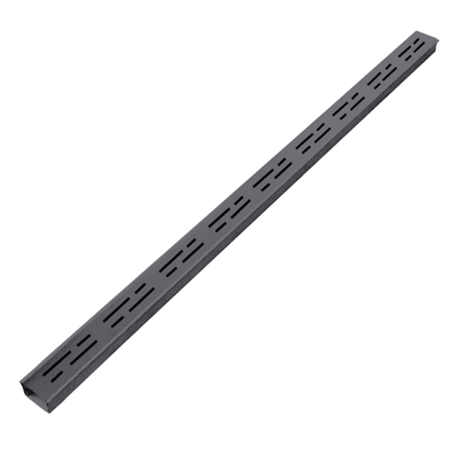 LWJSOCP Channel Drainage Trench Drain System, Stainless Steel Channel Trench Drain Kit, Patio Deck Bathroom Sidewalk Outdoor Floor Trough Guttering, Storm Drain Channel(100x5x3CM)