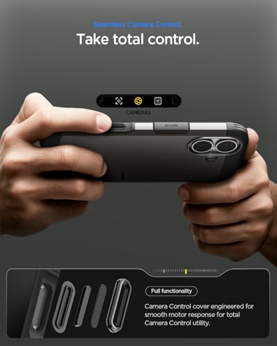 Image of Spigen Tough Armor MagFit for iPhone 17 Case, Gunmetal