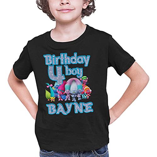 Family Personalized Shirts for Troll Birthday Theme2