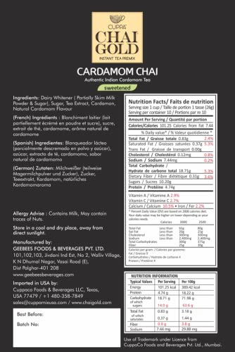 Té instantáneo Cardamom 10 unidades miniatura 6