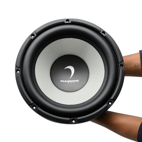 Image of KMH Diamond Audio DMD124 Diamond Elite Series 12 Inch 4-Ohm Subwoofer for Car's | Black Colour