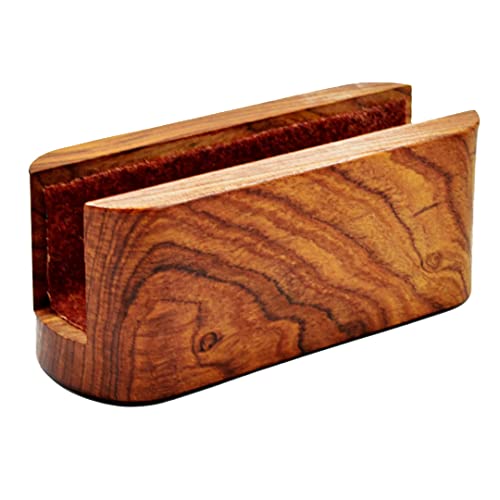 Soporte vertical de madera para laptop con ranura ancha miniatura 7