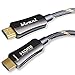 Produktbild bivani Premium Glasfaser HDMI Kabel mit 10m - 4K, 8K, 10K - 48 Gbit/s - bis 10K / 8K@60HZ / 4K@120HZ - Hybrid, AOC, optisch - Dolby Vision, Dynamic HDR 10+, eARC, Ethernet - Elite-Series - 10M