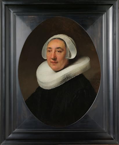Impression toile Rembrandt de Haesje Jacobsdr Van Cleyburg, une oeuvre d'art mural de prestige