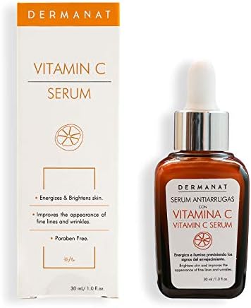 Dermanat, Vitamin C Serum, Organic Silicium, Olive Oil, Paraben Free
