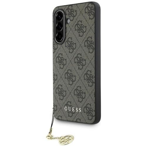 Coque Samsung Galaxy A56 marron protection Guess 4G Charms originale
