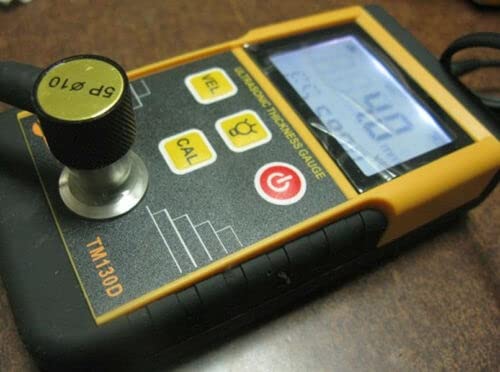 TM130D 225 mm cyfrowy ultradźwiękowy miernik grubości ściany tester miernik do metalowej stali