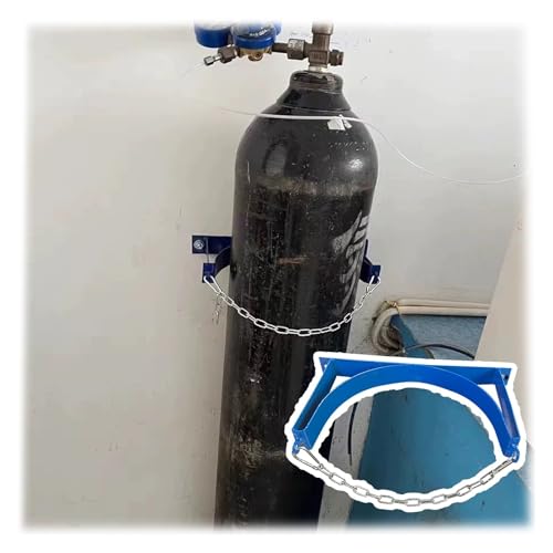 Chariot de rangement pour bouteilles de gaz en acier résistant