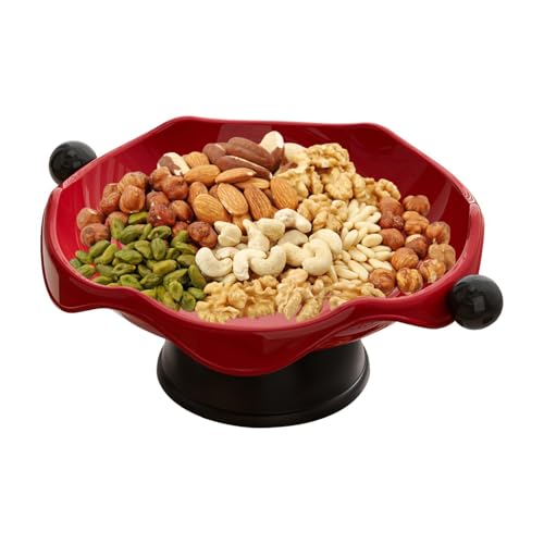 Plato de frutas, con base elevada moderna de drenaje, bandejas de servir alimentos para , para el hogar, cocina, dormitorio, sala de estar, baño, , alimentos, dulces, pastel de chocolate