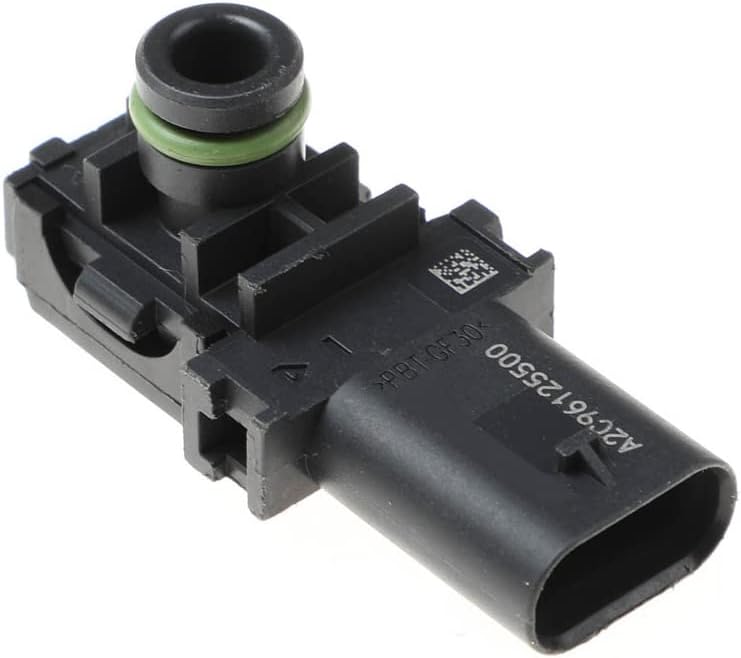 Black Pressure Map Sensor, Compatible with Ford Taurus EcoBoost 325 V6 2015-2017, Part Number: FR3A9G824BA, M799G, A2C96125500, FR3A-9G824-BA
