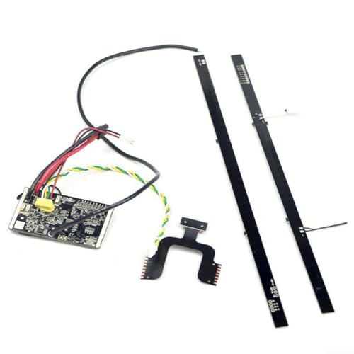 Gdfnmogo Conjunto de piezas de la placa de circuito, juego de placa de circuito del controlador de batería, para scooters eléctricos M365, con 1 placa de control+tablero suave+2 x placa lateral