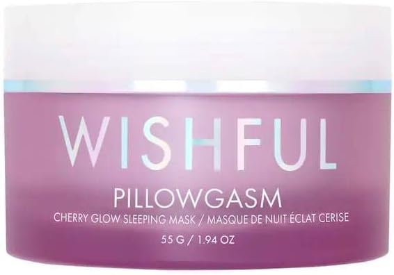 Wishful Pillowgasm Vitamin-Rich Cherry Glow Sleep Mask