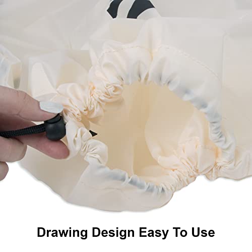Washable Drawstring Laundry Bags 2 Pack Extra Large Heavy Duty College Dorm Dirty Laundry Clothes Travel Bag And Gym Clothes Bag For Guys And Girls (Cream "Laundry") #TOP3
