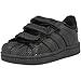 adidas Originals Superstar CF, Chaussons Garçon Mixte bébé, Noir (Negbas 000), 20 EU