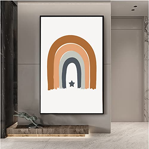 Impression sur toile murale pour salon et chambre WAXBHERWS