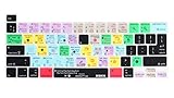 XSKN Ableton Live English Silicone Shortcuts Keyboard Cover Skin for 2019 New MacBook Pro 16 inch A2141 and 2020 New MacBook Pro 13.3 inch A2338 M1/A2251/A2289 with Touch Bar & Touch ID US Version