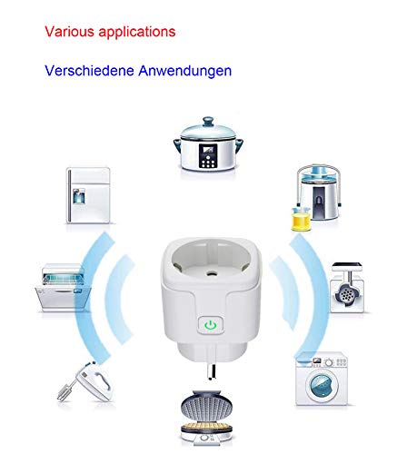 Prise télécommandée extérieure pour éclairage de jardin avec télécommande longue portée - 7