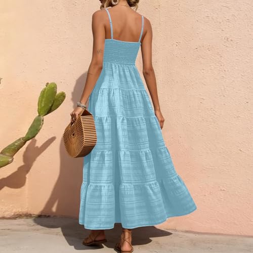 Robe d'été fluide confortable pour dissimuler les rondeurs - 3