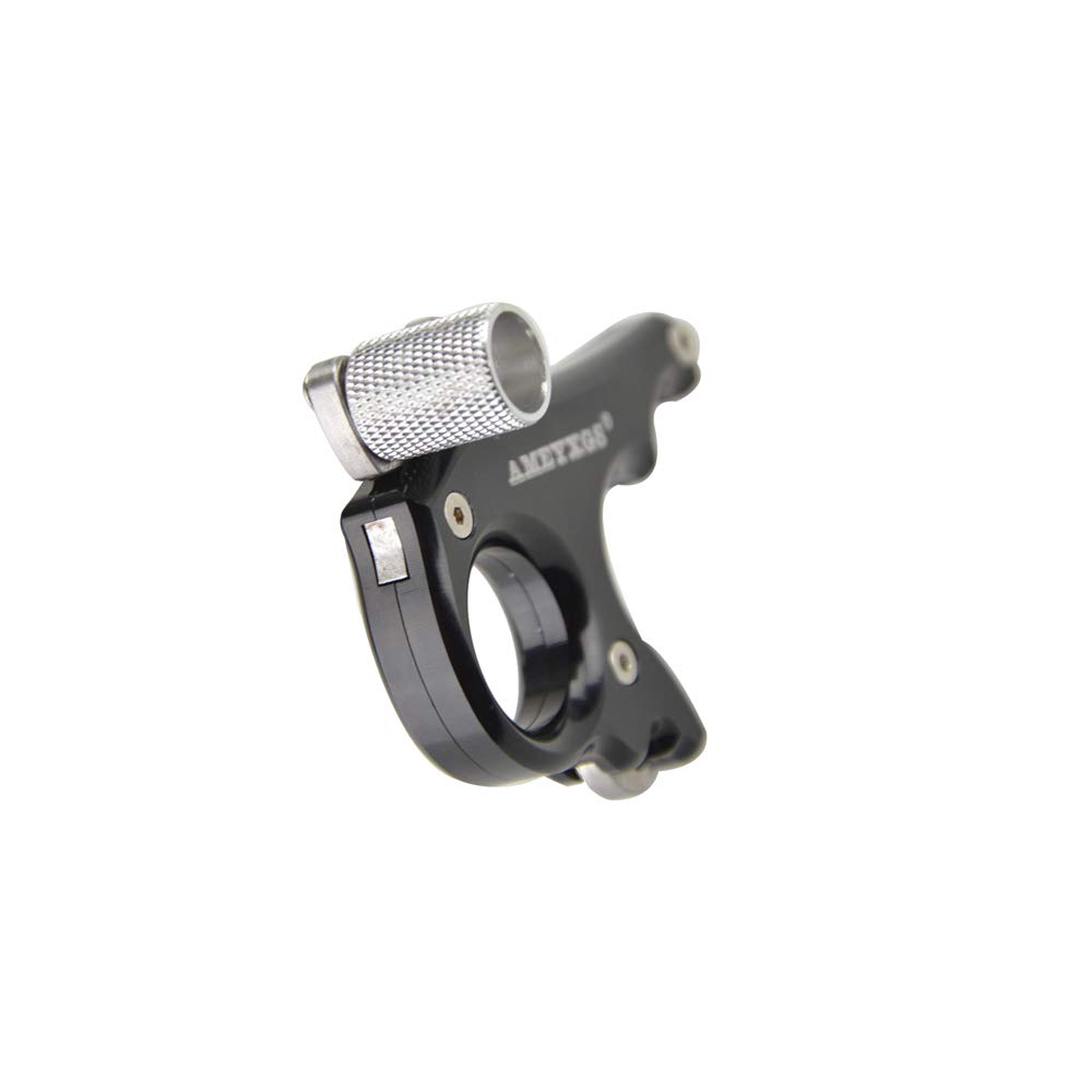 AMEYXGS Tiro con Arco 3 Dedos Realease Aid Ayuda de Liberación del Arco Compuesto Arco Disparador de Pulgar Arco Thumb Trigger