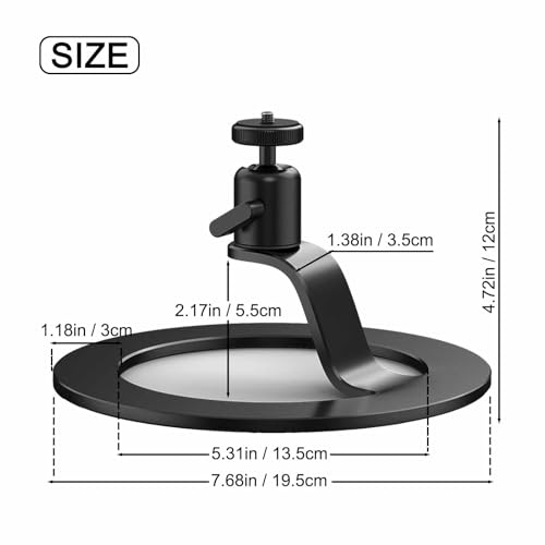 Soporte de escritorio para proyector ajustable de metal miniatura 2