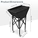 Volleyball Cart, Portable Volleyball Cart with Wheels, Collapsible Large Capacity, Garage Sports Equipment Organiser for EAS, for Coaches Schools Clubs(Black 37.40in*27.56in*13.78in)