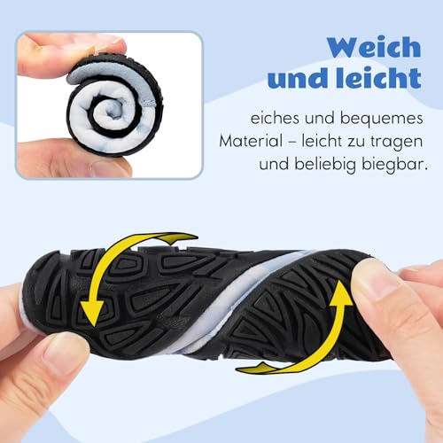 IceUnicorn Baby Strandschuhe Badeschuhe Wasserschuhe Schwimmschuhe Schnelltrocknende Aquaschuhe für Kinder Beach Pool