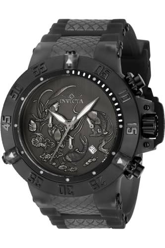 INVICTA Subaqua 37040 Reloj para Hombre - Impermeable - Analógico - Movimiento Cuarzo - Acero Inoxidable con Esfera Madre Perla - 50mm