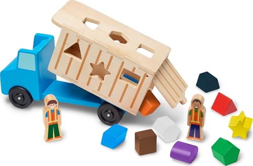 Melissa & Doug Shape-Sorting Dump Truck...
