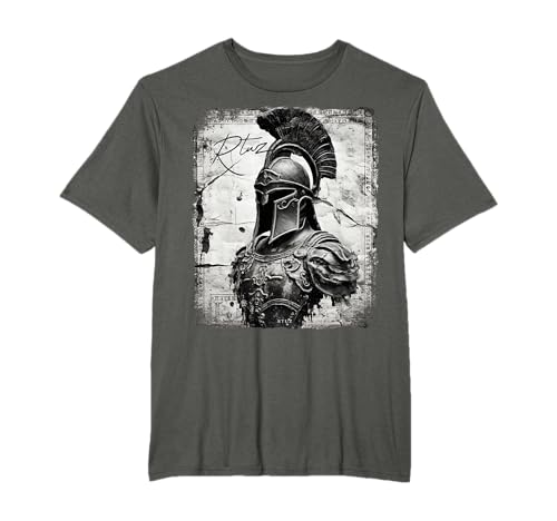 Esparta griego casco guerrero soldado espartanos Camiseta