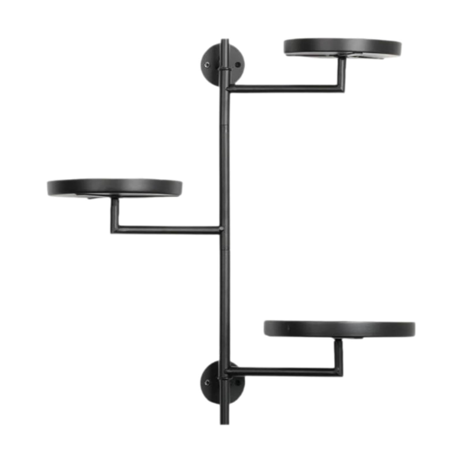 Estante Giratorio para Plantas, Soporte para Macetas, Resistente Y Fácil de Montar, Ideal para Oficina, Estudio, Balcón O Dormitorio.