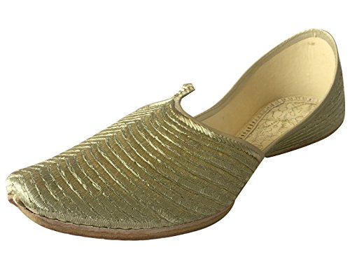 Men's Khussa Shoes Jutti Ethnic Sherwani Wedding Handmade Tribal Indian Shoes