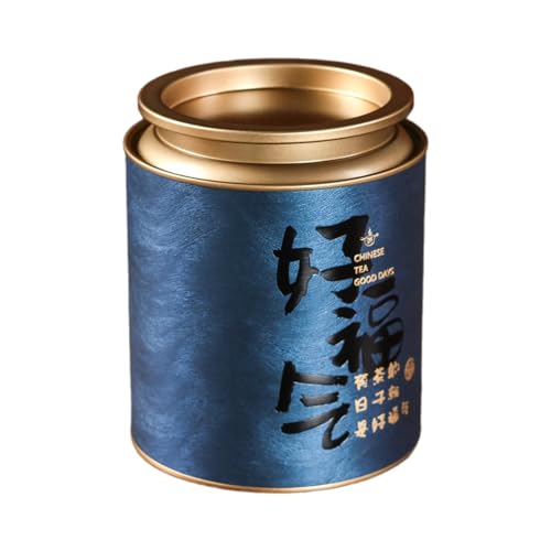 Contenedor de té compacto, pequeño recipiente de té, caja de almacenamiento de té, caja de almacenamiento de té para almacenamiento de té y café