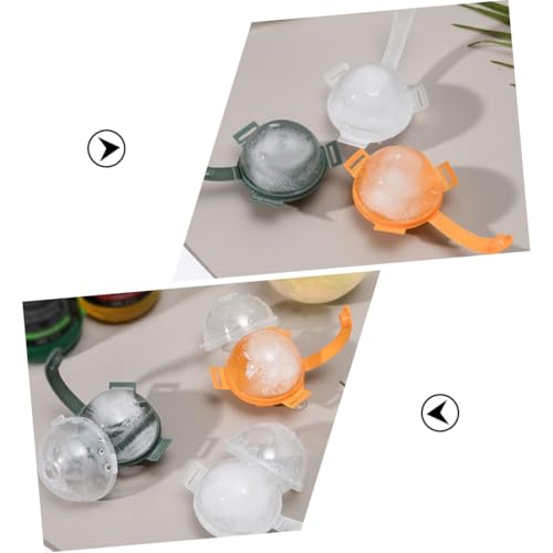 Molde de plástico verde para bolas de hielo 12 pcs miniatura 3