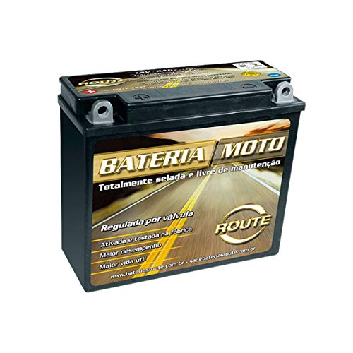 Bateria Route YTX8-BS Motos Honda NX 150/200, CBX 150 Aero, Strada, Sahara, XR200 e Yamaha Neo, TDM, XT 225