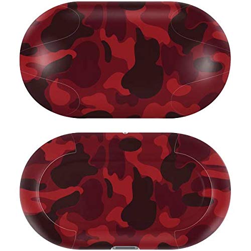 Skinit Decal Audio Skin Compatible with Samsung Galaxy Buds+ - Officially Licensed Skinit Originally Designed Red Street Camo Design