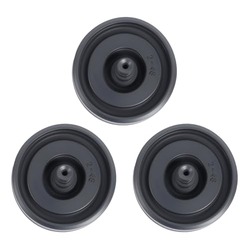 3 Pack Toilet Fill Valve Seal replacement for Kohler 83143 - Compatible with Fluidmaster 200/242/400/747 Models - Durable Rubber Diaphragm Assembly for DIY Leak Prevention & Tank Repair